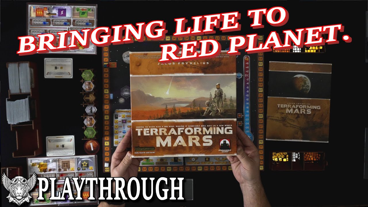 Terraforming Mars Beginner Corp Playthrough | Skytiger Gaming