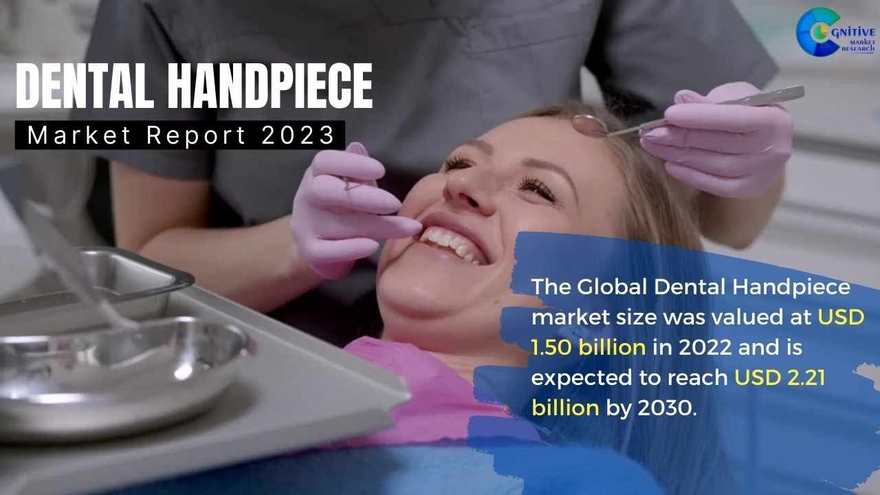 Dental Handpiece Market Report 2023 Forecast, Market Size & Growth