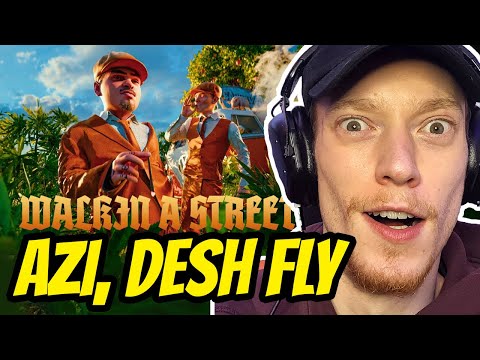 REACTION to: DESH, AZAHRIAH , YOUNG FLY - WALKIN' A STREET