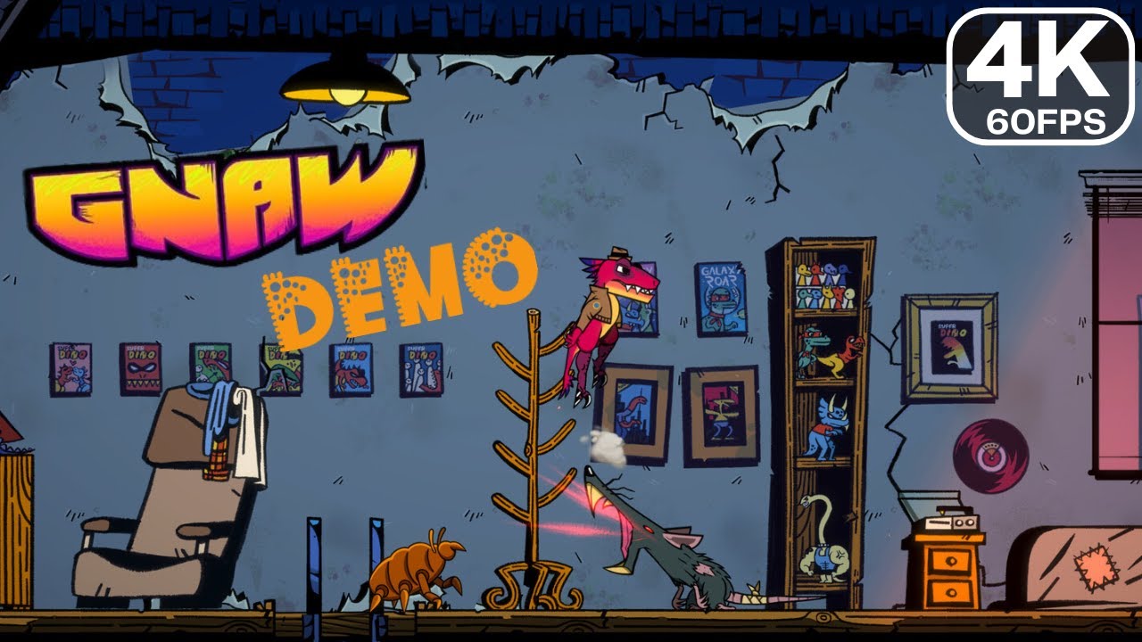 GNAW FULL DEMO Gameplay Walkthrough [4K 60FPS] - No Commentary