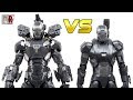 COMPARATIVO Hot Toys WAR MACHINE IW vs WAR MACHINE AOU / DiegoHDM