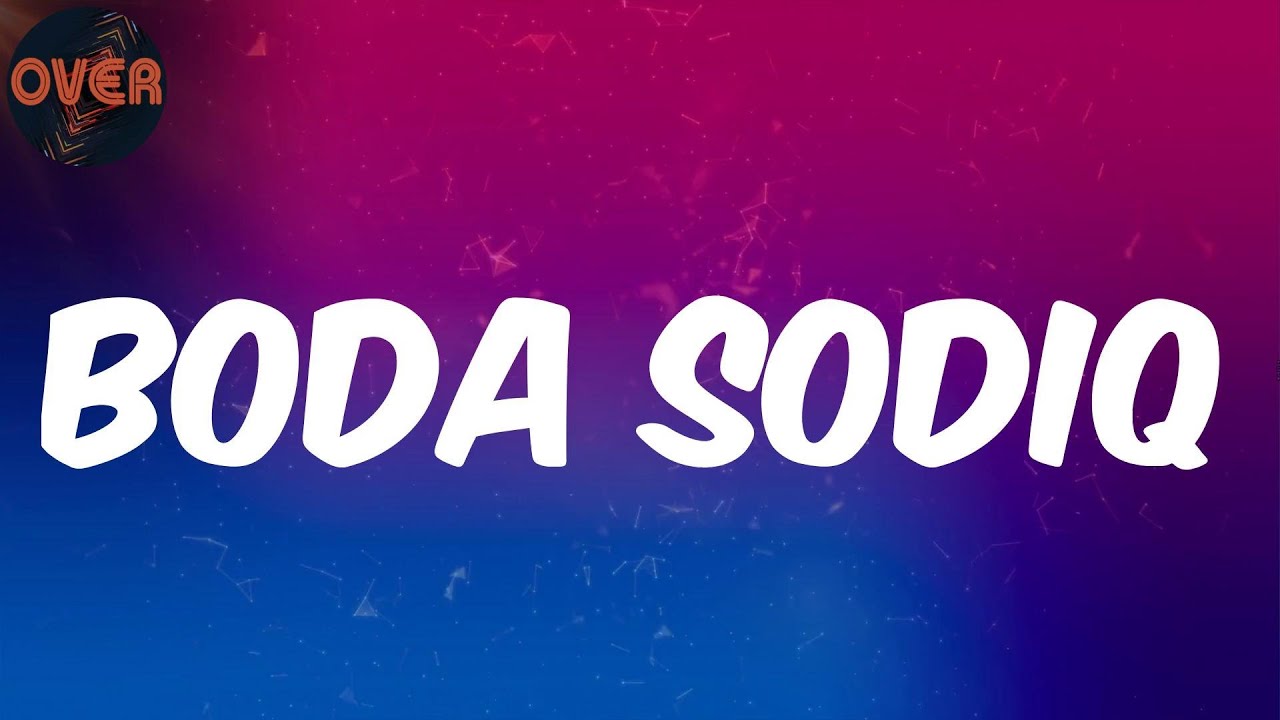 (Lyrics) Niniola - Boda Sodiq