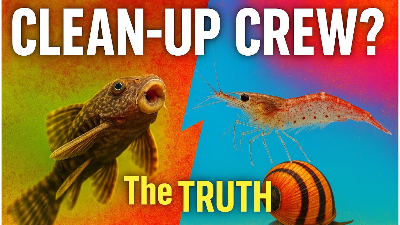 The TRUTH About Clean-Up Fish | Aquarium Cleaning Explained - YouTube