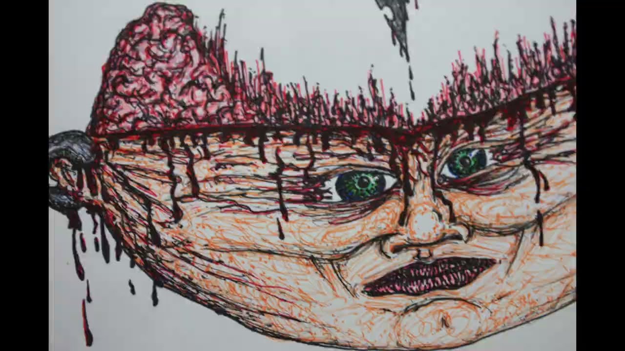 It's Crazy Trevor Noah Clown From The Neck Down How To Hypnotize With Pen And Ink Artwork Anthology