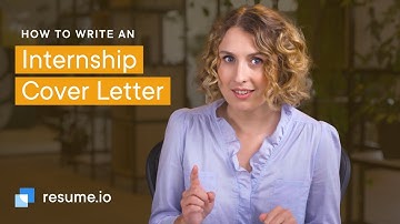 How to write an Internship cover letter