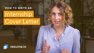 How to write an Internship cover letter