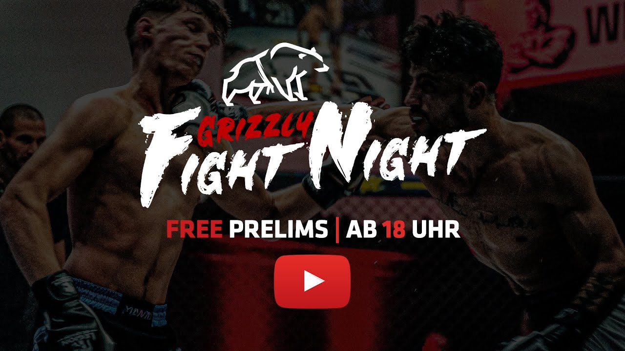 LIVE | Grizzly Fight Night aus Magdeburg | FREE PRELIMS