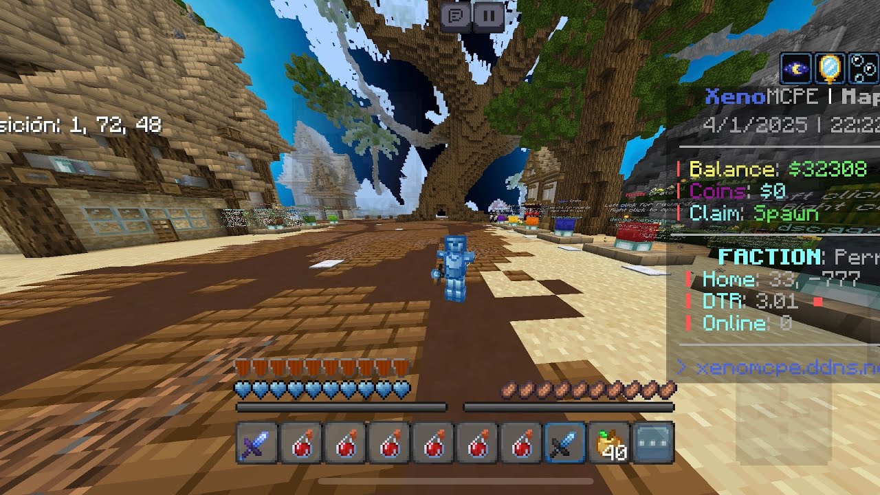 XenoHCF || Servidor hcf para Minecraft bedrock - YouTube