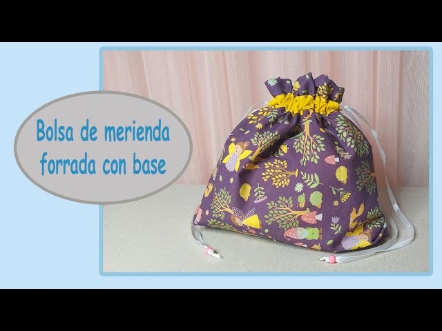 DIY Mochila Cómo hacer un bolso para llevar comida al trabajo // Tote Bag  versión Mhidea 