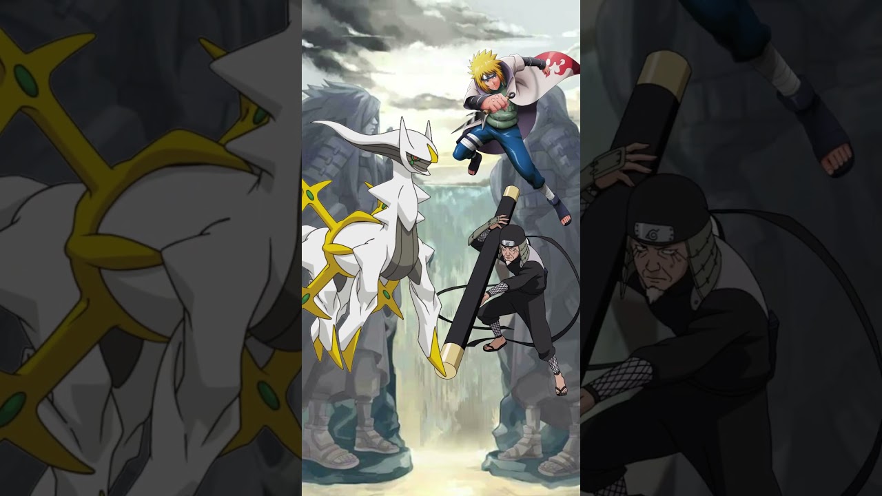 Arceus Vs Naruto Verse #pokemon #naruto #anime