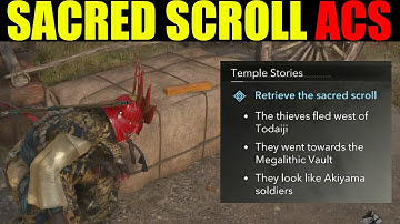 How to "retrieve the sacred scrolls" Assassin