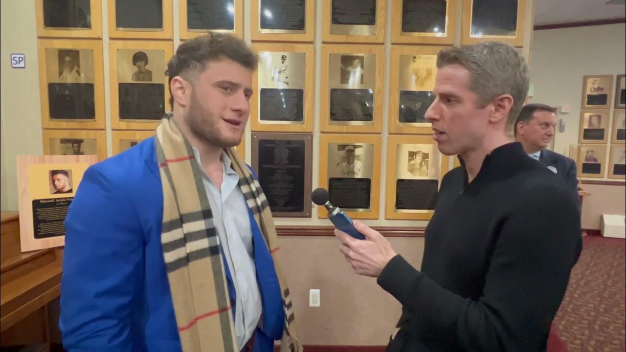 MJF Interview At The National Jewish Sports Hall of FAme YouTube
