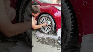 Ford Focus wheel 🛞 detailing #cardetailing #ford