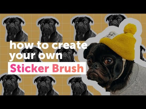 How to make Custom PicsArt Brushes with stickers | PicsArt Tutorial