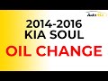 2014 - 2016 Kia Soul 1.6L | Oil Change