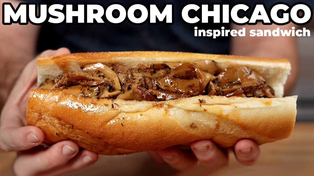 Chicago Italian Beef, but the beef is mushroom