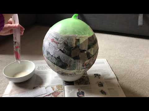 Video: Papier-mâché-tallerken: Hvordan Lage En Papier-mâché-tallerken Fra Avis Eller Papir Og Lime Med Egne Hender? Hvordan Fjerne Papir-maché Fra En Tallerken? Tips For Nybegynnere