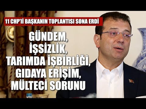 11 CHP'li belediye