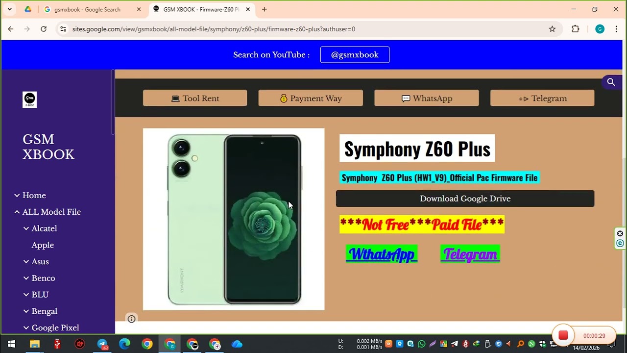 Symphony Z60 Plus (HW1_V9)_Official Pac Firmware File | 
