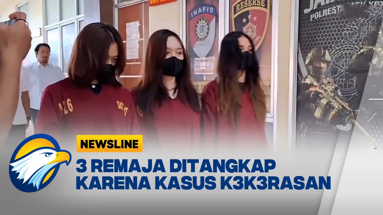 An1ay4 & Sebar Konten As*s1l4, 3 Remaja Ditangkap - [Newsline]