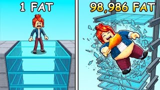 +1 Fat Per Step 🍗 Roblox Gameplay Part 1