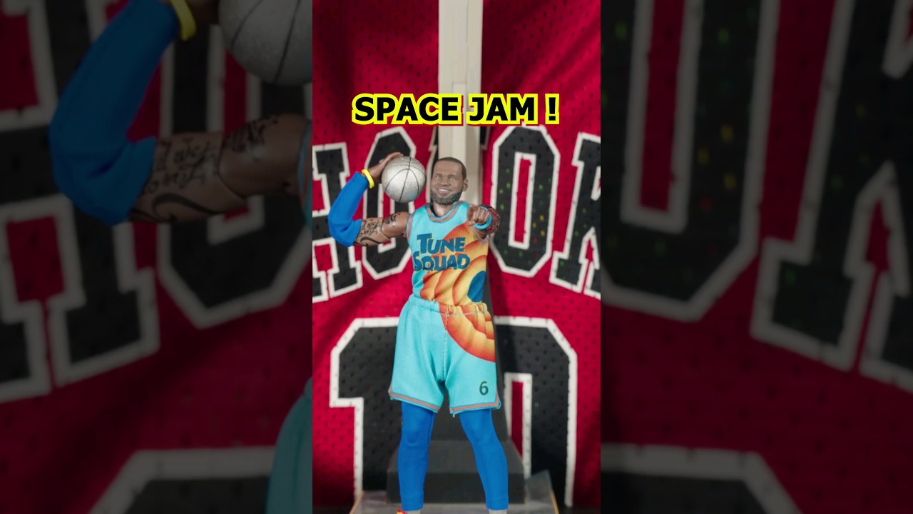 Mafex Space Jam Lebron James Quick  Unboxing