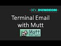 Email in Terminal with Mutt