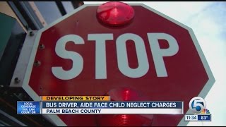 Palm Beach County bus driver turns self in after child left on bus
