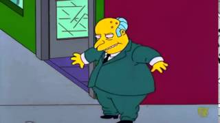 The Simpsons - Mr  Burns fat (S11Ep03)