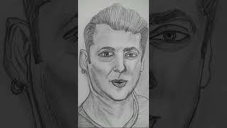 Draw face# pencil art #artist #music