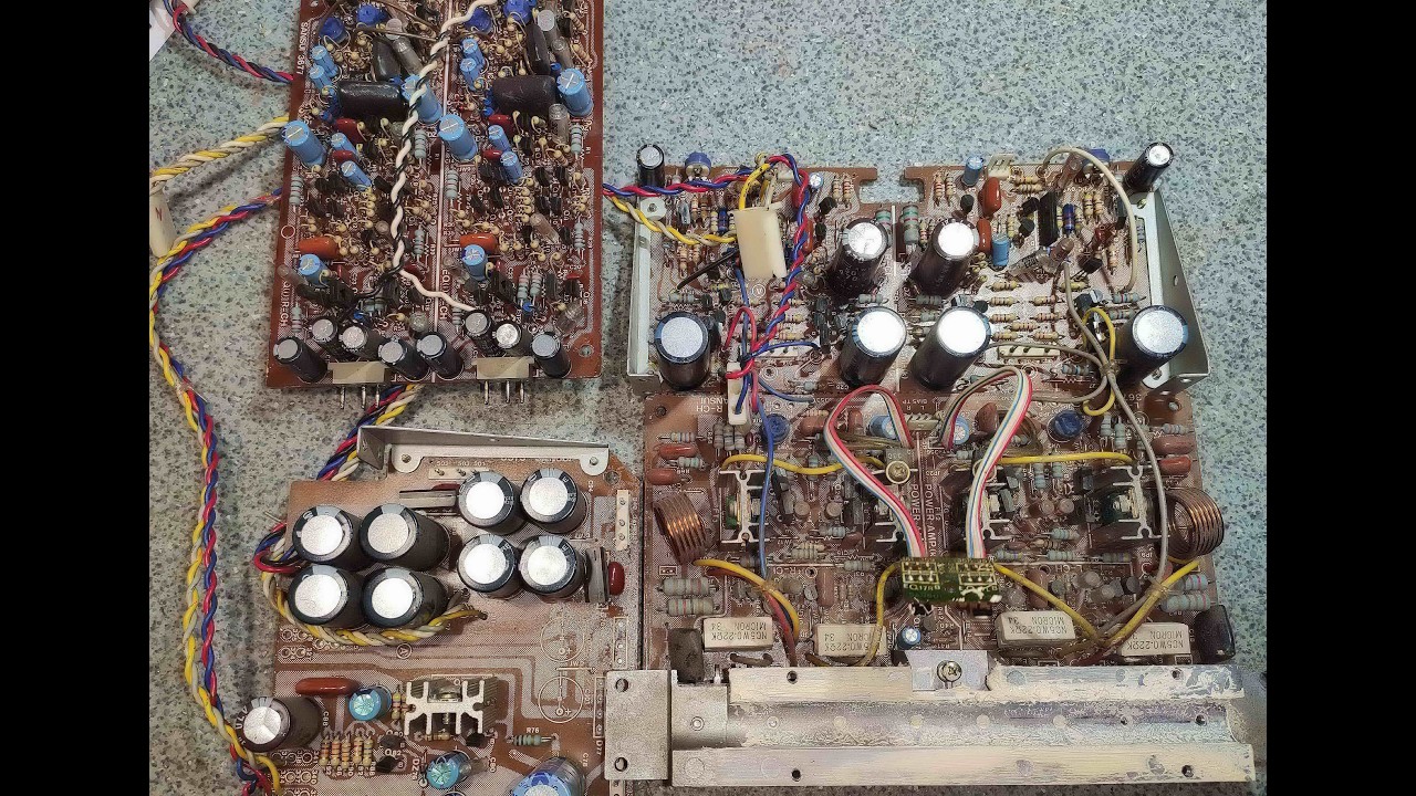 Sansui AU-D907G Extra усилитель мощности плата корректора + УН + УМ+ БП стабилизатор.