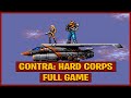 Sega Genesis Gameplay Contra Hard Corps 2 Players 4k60fps