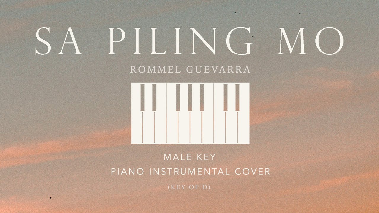 SA PILING MO / WALA NG HAHANAPIN PA - [Male Key] Piano Instrumental Cover by GershonRebong