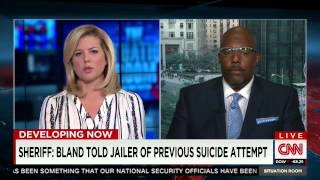 CNN - Sheriff told Jailer of Sandra Bland Previous Suicide Attempt