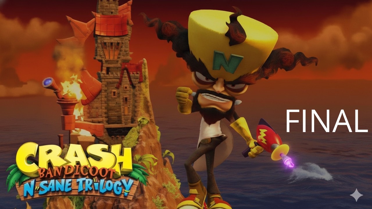 CRASH BANDICOOT N SANE TRILOGY FINAL  DR NEO CORTEX