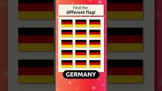 Find the Different Flag 🕵🏻‍♂️ Germany 🇩🇪