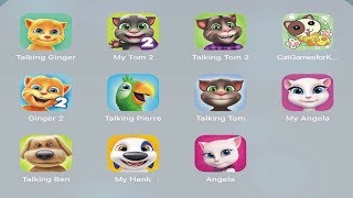 #GameIOS - Talking Ginger, My Tom 2, Talking Tom 2, My Angela, Ginger 2, Talking pierre screenshot 1