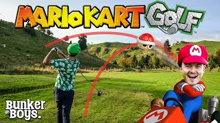 We Invented Mario Kart Golf! (IN REAL LIFE)