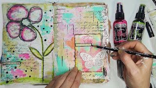 Carefree Art Journal Process