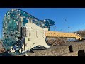 I built a GUITAR out of old laptop parts!  The INTELocaster