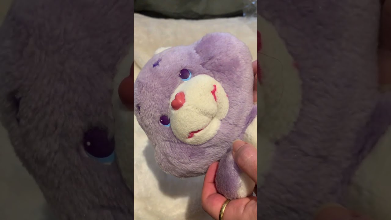 Unboxing Rare & Retired 80s Melody Care Bear/Bisounours Plush!✨
