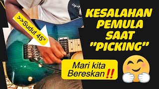 BELAJAR PICKING, Memudahkan dalam melakukan selancar di seluruh senar #gitarpemula #belajargitar