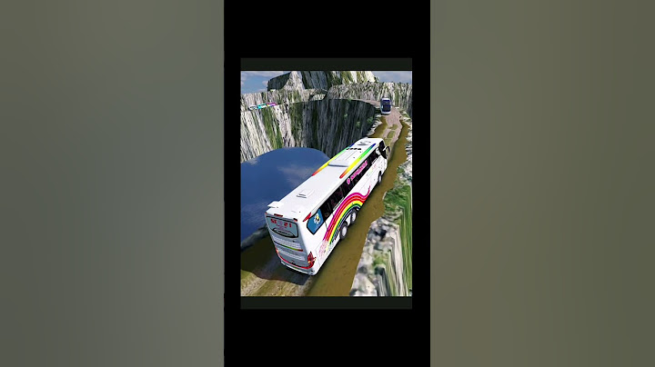 Euro Truck Simulator 2. Bus Driving Dangerous Road. Ep 259 |#shorts