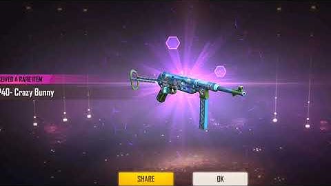 Crazy Bunny Mp40 🔥🔥🔥#FREEFIRE-para SAMSUNG A3,A5,A6,A7, J2,J5,J7,S5,S6,S7,S9,A10, A20,A30,A50,A70