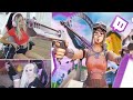 KILLING GIRL TWITCH STREAMERS (Funny Reactions) - Fortnite