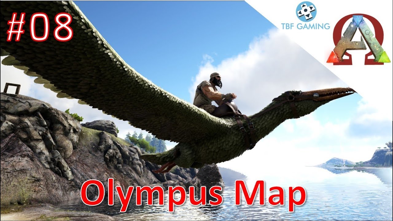 Olympus Map! E08 Ark Survival Evolved Lighthouse Build and