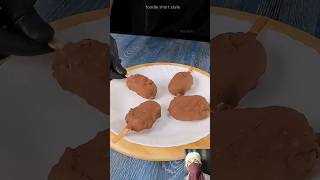 Homemade Tropical Popsicles with Chocolate Dip 🍫🔥#shorts #viral