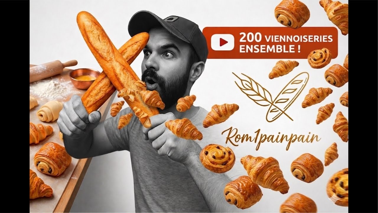 200 pastries to make 🥐🥐🥐😱😱 - YouTube