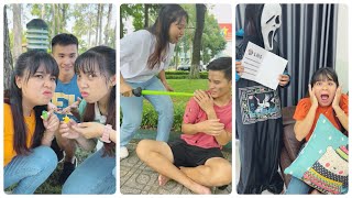 The ending of the beautiful girl and the ugly girl 🤣😎 LNS vs SH #shorts Tiktok funny