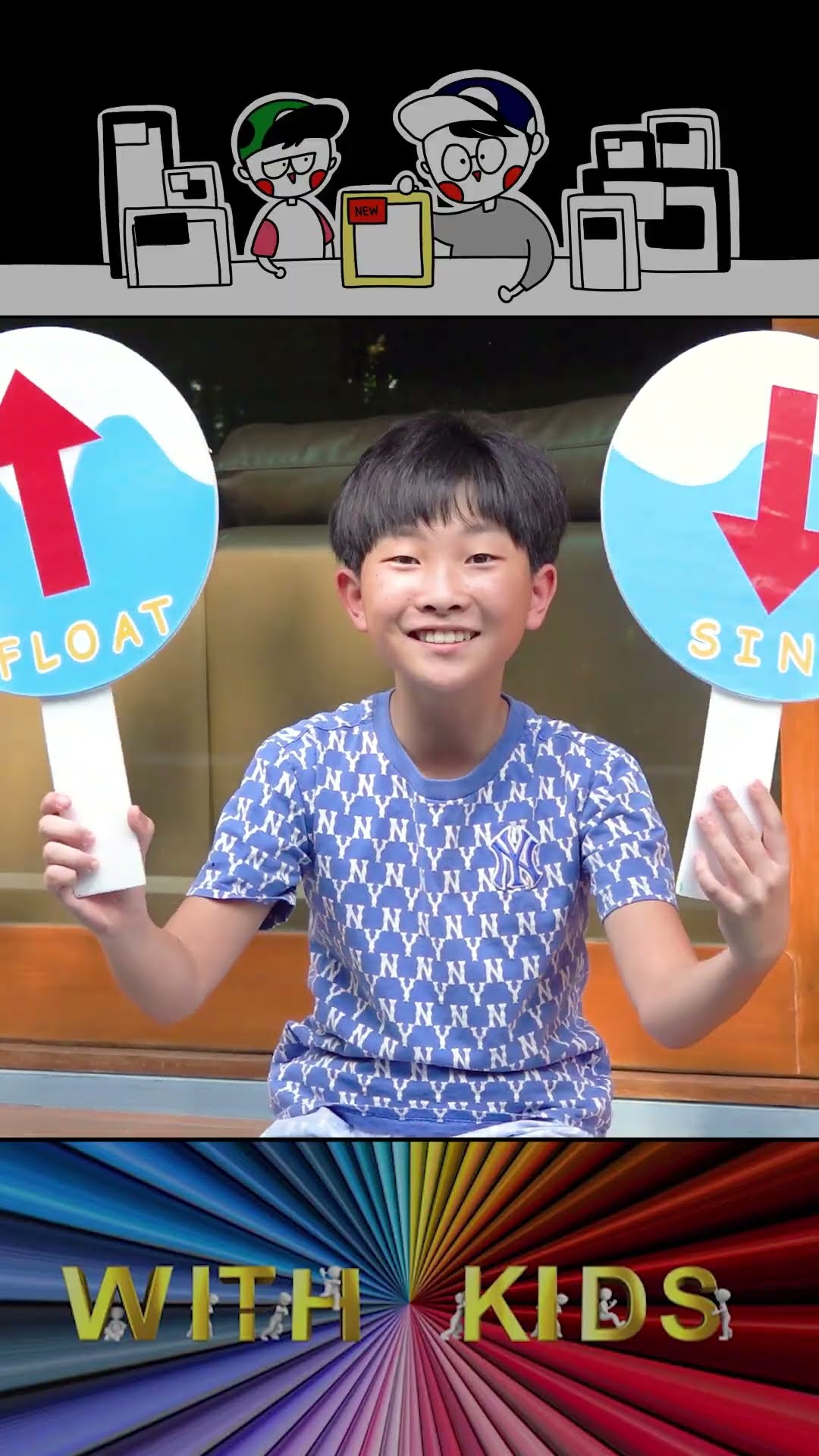 Float or Sink Fun Water Experiments for Kids #shorts